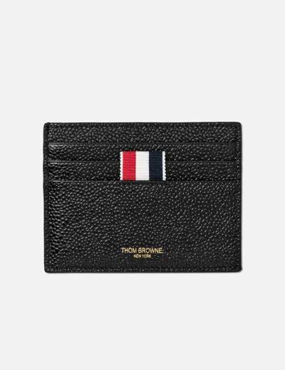 Thom Browne Portacarte Con Logo In Black