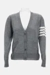 Thom Browne 4-bar Merino Wool Cardigan
