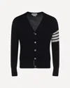 Thom Browne 4-bar Cotton Cardigan For