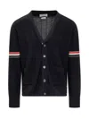 Thom Browne Cardigan 4-bar Striped Pattern