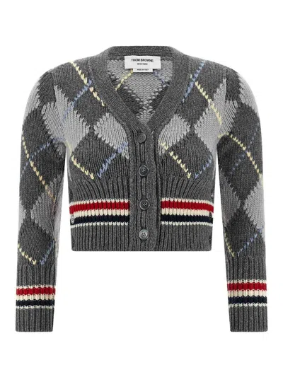 THOM BROWNE CARDIGAN ARGYLE