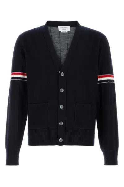 Thom Browne Cardigan In Black