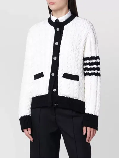 Thom Browne Cardigan In Black