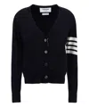 Thom Browne Cardigan In Blue