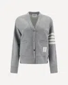 Thom Browne Cardigan In Gray