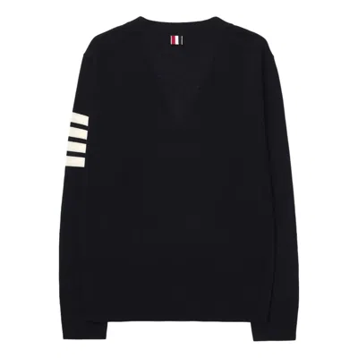 Thom Browne Cardigan 'navy' In Black