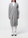 Thom Browne Cardigan  Woman Color Grey In Grau