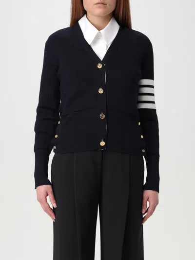 Thom Browne 4-bar Stripe Cardigan In Black