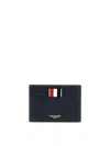 Thom Browne Card Holder In Blue