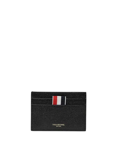 THOM BROWNE CARTERAS Y MONEDEROS - NEGRO