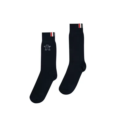 THOM BROWNE CARTOON-JACQUARD SOCKS
