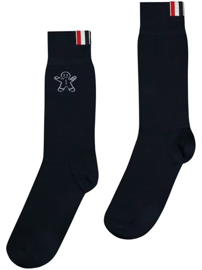 THOM BROWNE CARTOON-JACQUARD SOCKS
