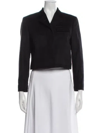 Pre-owned Thom Browne Cashmere Blazer In Black