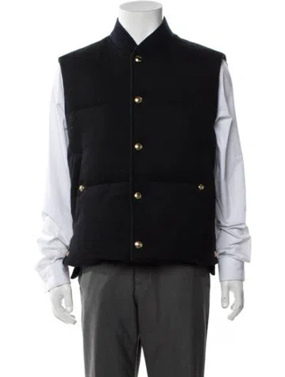 Pre-owned Thom Browne Cashmere Vest In Black