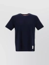 THOM BROWNE "CASUAL FIT TEE" COTTON T-SHIRT