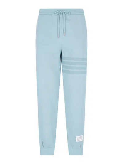 Thom Browne Casual Trousers In Blue