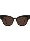 Thom Browne Cat-eye Frame Sunglasses In Brown