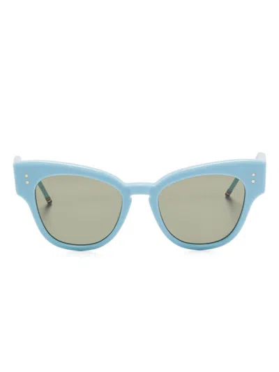 Thom Browne Cat-eye Sunglasses In Blue
