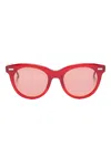 Thom Browne Cat-eye Sunglasses In Red