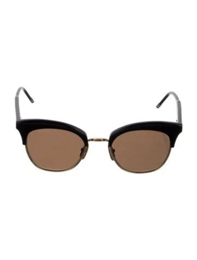 Pre-owned Thom Browne Cat-eye Tinted Sunglasses In Multi