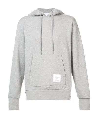 THOM BROWNE THOM BROWNE RWB STRIPE DRAWSTRING HOODIE
