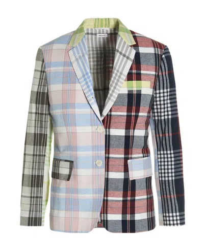 THOM BROWNE THOM BROWNE CHECKERED BLAZER