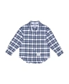 Thom Browne Check-print Shirt In Blue