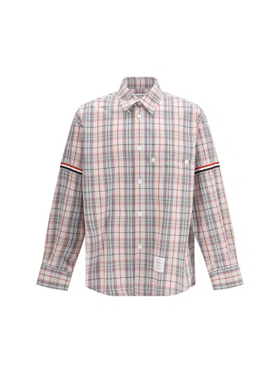 Thom Browne Check Shirt With Tartan Pattern In Multi