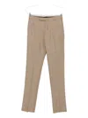 Thom Browne Checked Straight-leg Trousers In Neutral