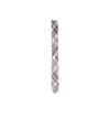 Thom Browne Checked Tie In White
