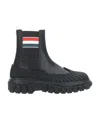 Thom Browne Chelsea Boot With Chunky Rubber-sole Detail In Black