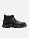 Thom Browne Chelsea Duck Boot In Black
