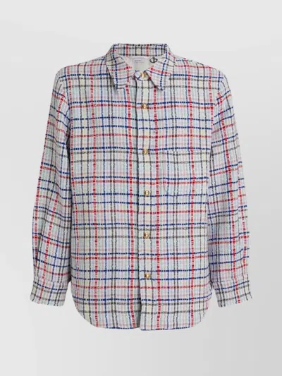 THOM BROWNE TWEED SHIRT