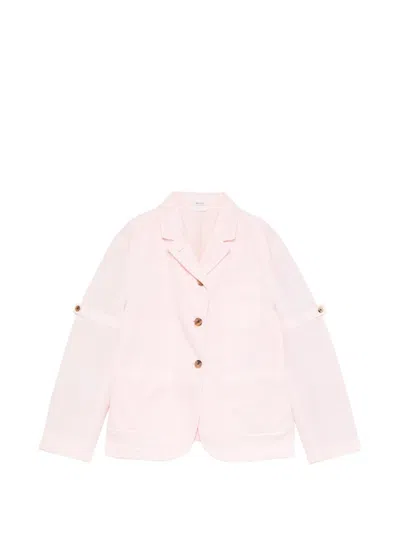 Thom Browne Chest Pocket Blazer In Pink