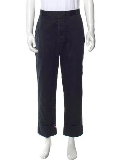 Pre-owned Thom Browne Chinos In Blue
