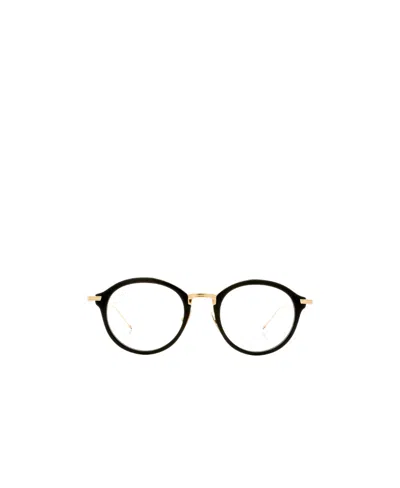 Thom Browne Circular Flat Mirror In Black