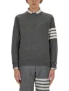 Thom Browne Milano Stitch Cotton Crewneck Sweater
