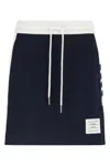 Thom Browne Classic 4-bar Skirts Blue In Blue