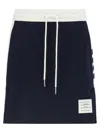 Thom Browne Classic 4-bar Skirts Blue In Black