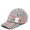 Thom Browne Classic 6 Panel Baseball Cap Men In Neutral