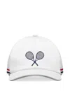 Thom Browne Classic 6 Panel Baseball Cap In White