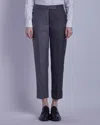 Thom Browne Classic Back Strap Trouser In Med Grey