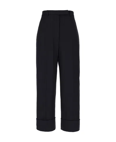 Thom Browne Classic Backstrap Trouser In Black