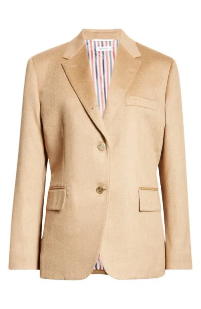Thom Browne Classic Camel Hair Sport Coat