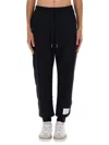 Thom Browne Men Classic Cotton Fleece Pants