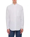 Thom Browne Classic L/s Bd Pc Shirt Cotton Shirt In White