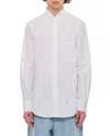 Thom Browne Classic L/s Bd Pc Shirt Cotton Shirt In White