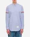 Thom Browne Classic Cotton Shirt In Blue