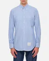 Thom Browne 'oxford Signature Striped Shirt In In Sky Blue