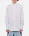 Thom Browne Classic L/s Bd Pc Shirt Cotton Shirt In White